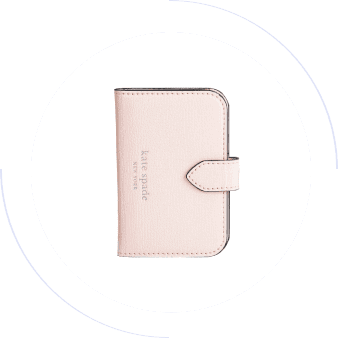 kate spade（R）MagSafe Wallet／Chalk Pink