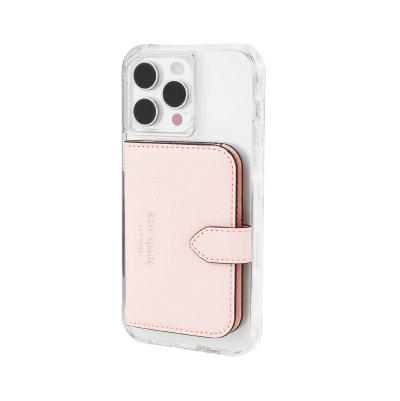 kate spade（R）MagSafe Wallet／Chalk Pink