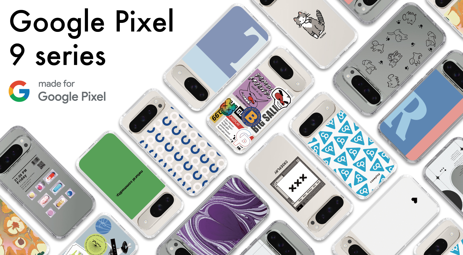 Google Pixel 9/Google Pixel 9 Pro/ Google Pixel 9 Pro XLの 